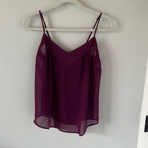 Sheer going out tank